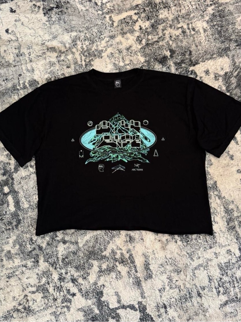 Brain Dead x Arc’teryx All Rise Black T Shirt